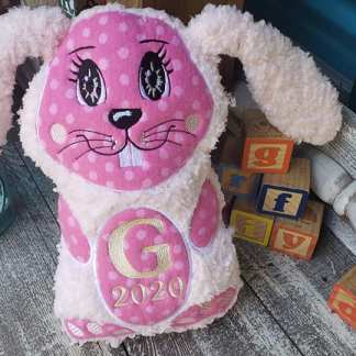Dusty the Stuffed Bunny Multi Sizes