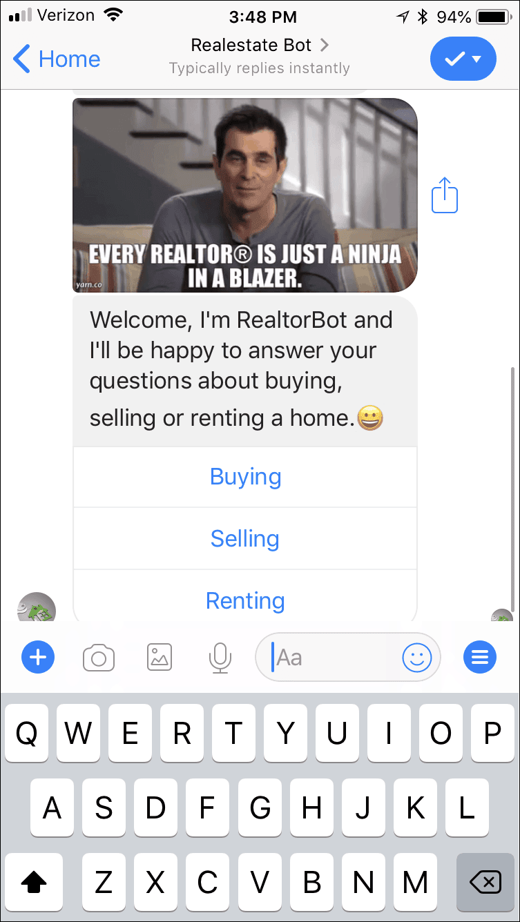 Facebook Messenger Templates, Chatbot Templates