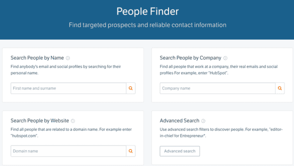 trouver des adresses e-mail