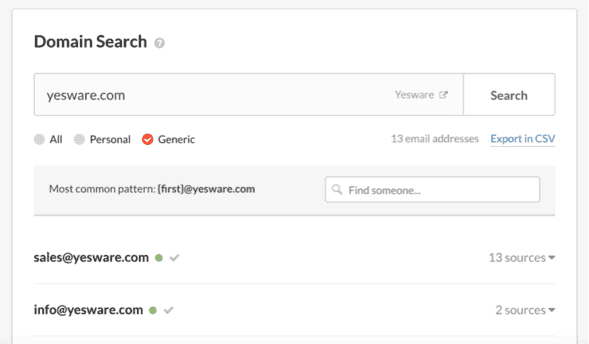comment trouver des adresses email