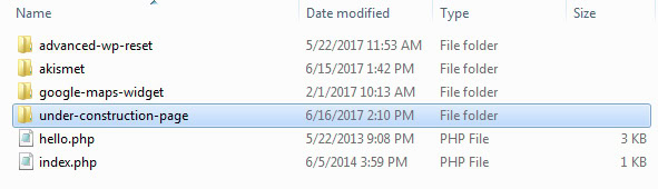 Upload WordPress plugins via FTP