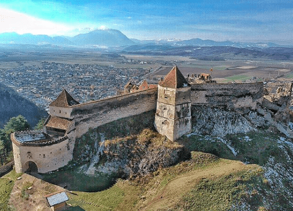 Romania - Rasnov Citadel - Instagram Screen Shot