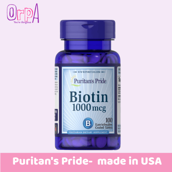 Puritans Pride Biotin 1000mcg