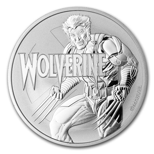 Tuvalu Marvel Wolverine 1 oz 2021 voorkant 101munten