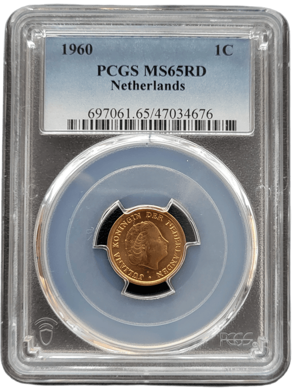 1 cent 1960 MS65 RD