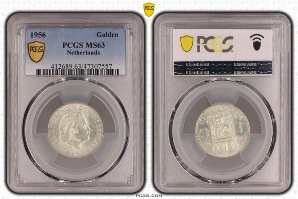 1 Gulden 1956 MS63