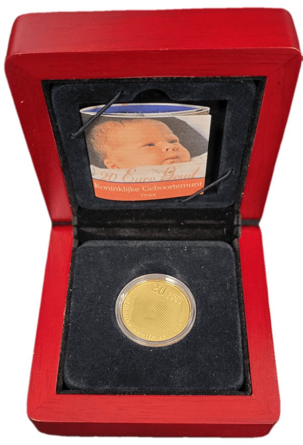 20 euro 2004 proof Geboortemunt prinses Amalia