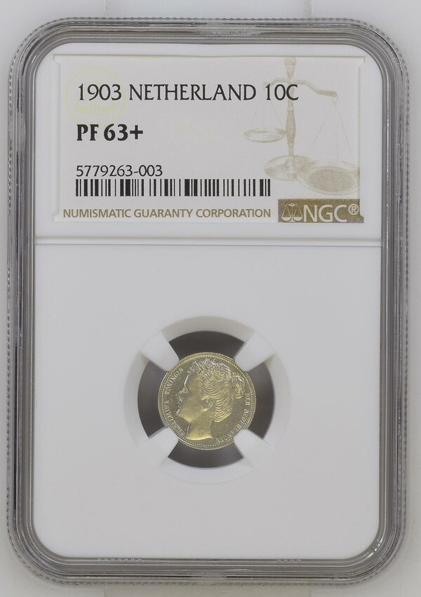 10 cent 1903 Proof NGC pf63+