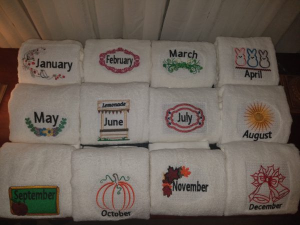 12 Months of the Year