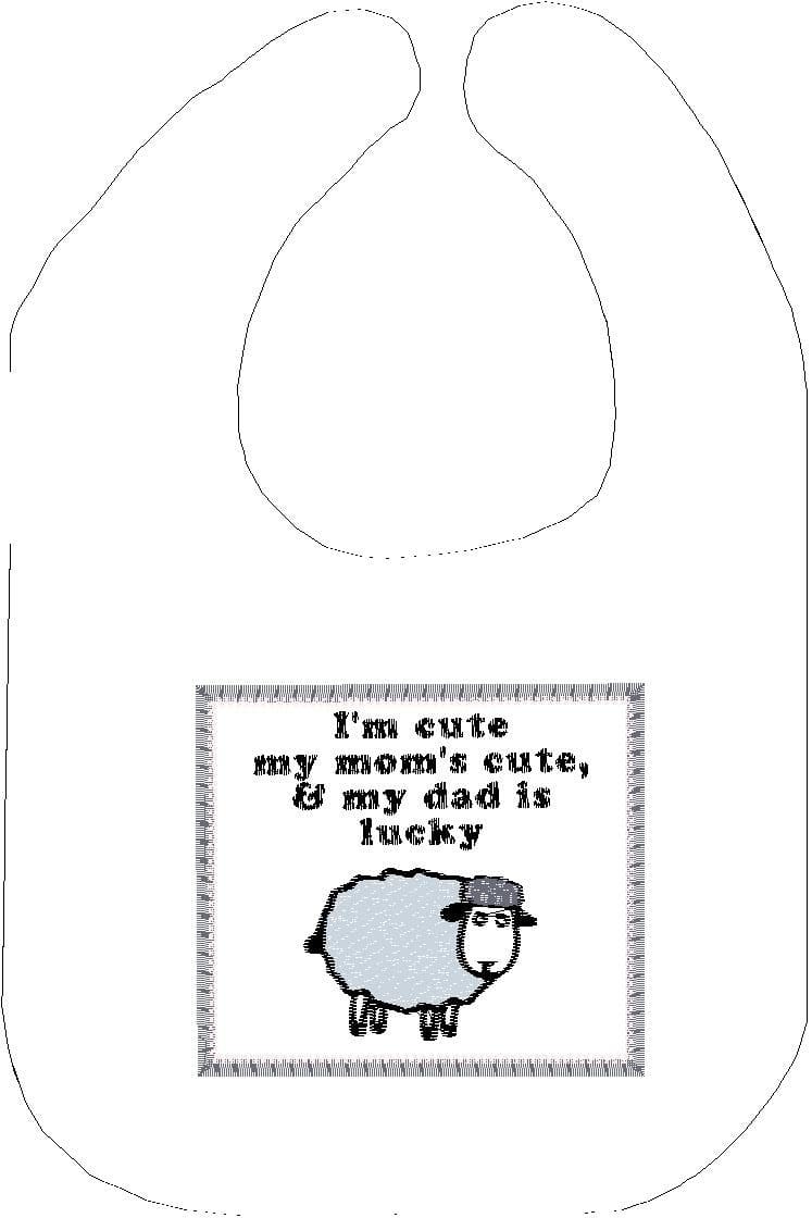 ITH Lamb Bib