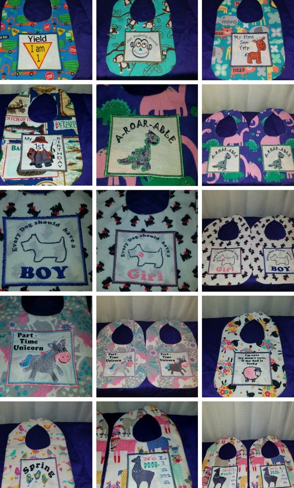 ITH Giraffe First Zoo Trip Bib - Image 2