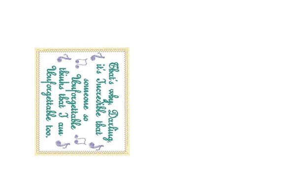 Musical Sayings Collection of Bibs ITH 5 bib patterns included - Image 4