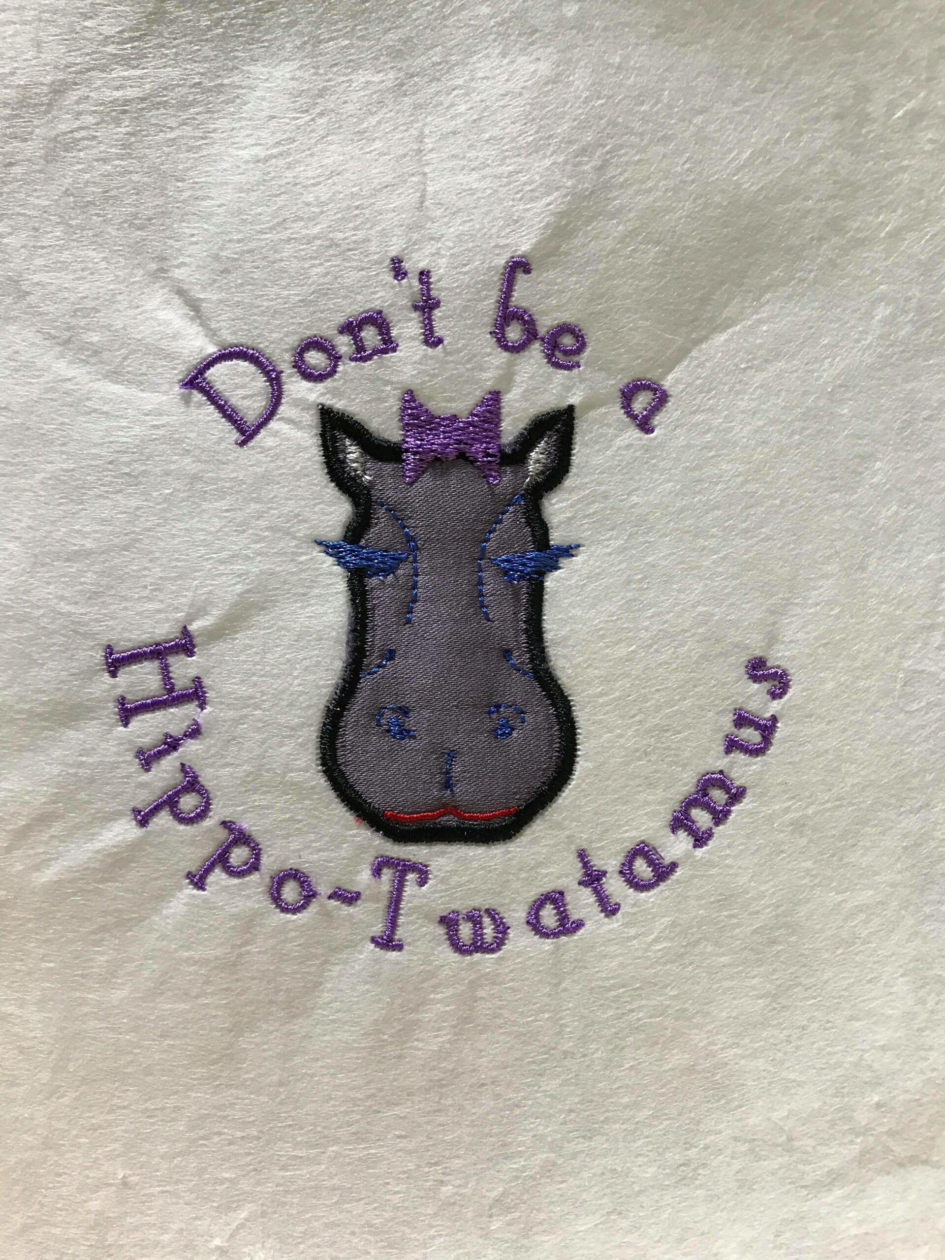 Don't be a Hippo-Twatamus