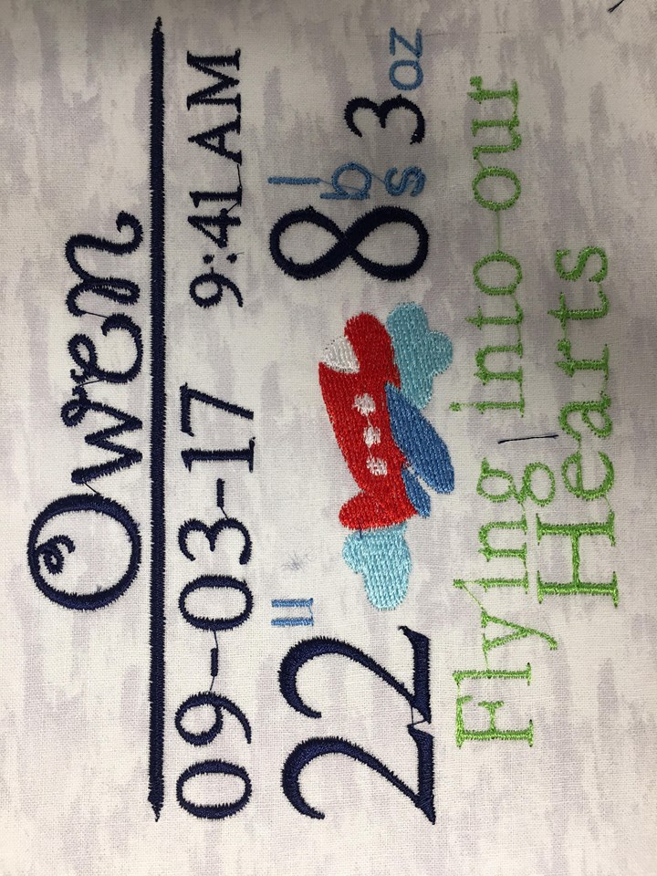 Airplane Birth Block Template and details to complete the block - Image 2