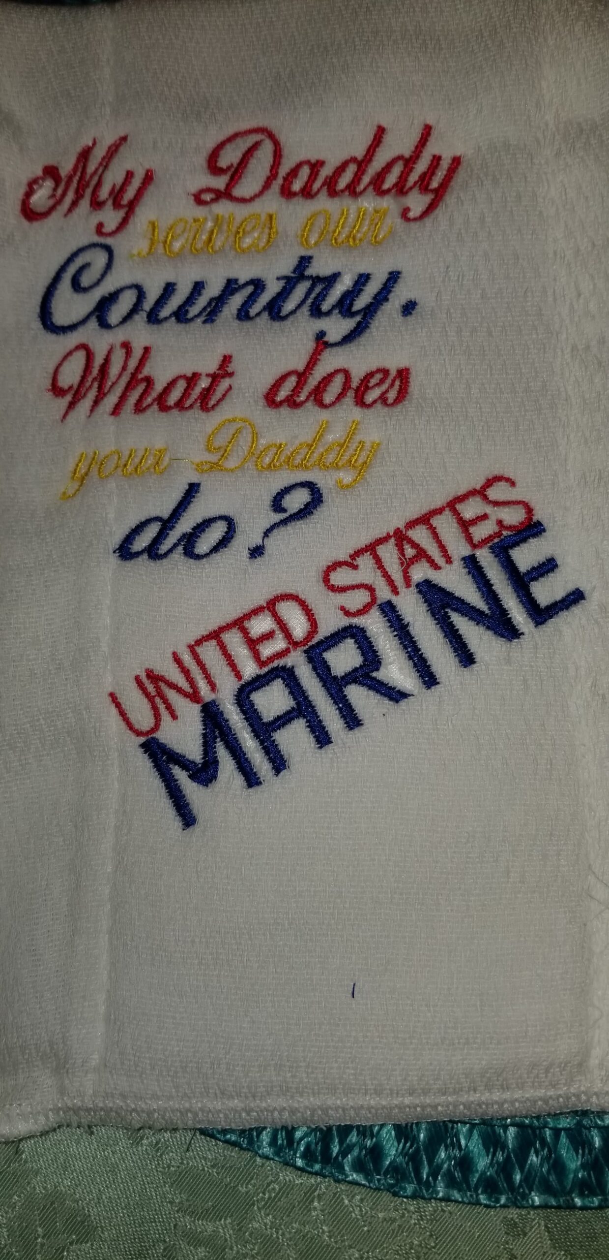 My Daddy Serves 4x4 Design - Image 3