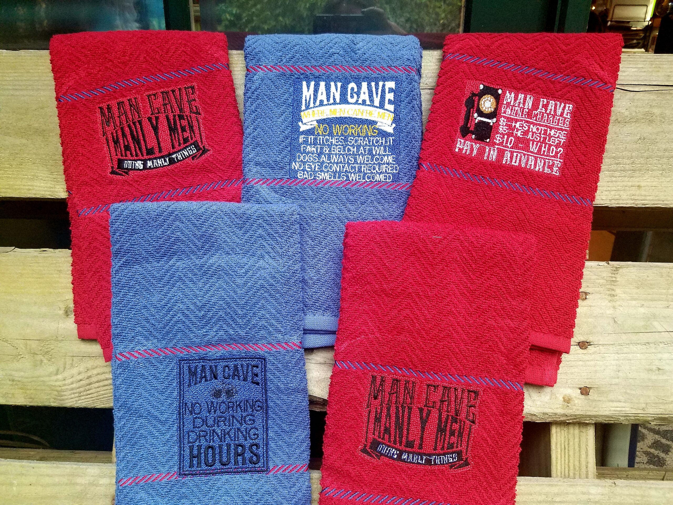 5x7 hoop Man Cave Theme Designs, total of 8 files in the .zip