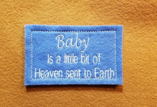 Mini Candy Bar Saying Wraps Baby Pack 1 for 4x4 hoop; 13 designs