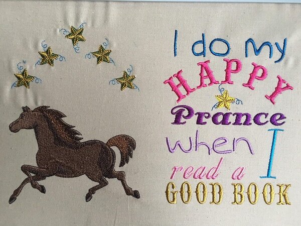 Horse Theme Book Pillow Designs