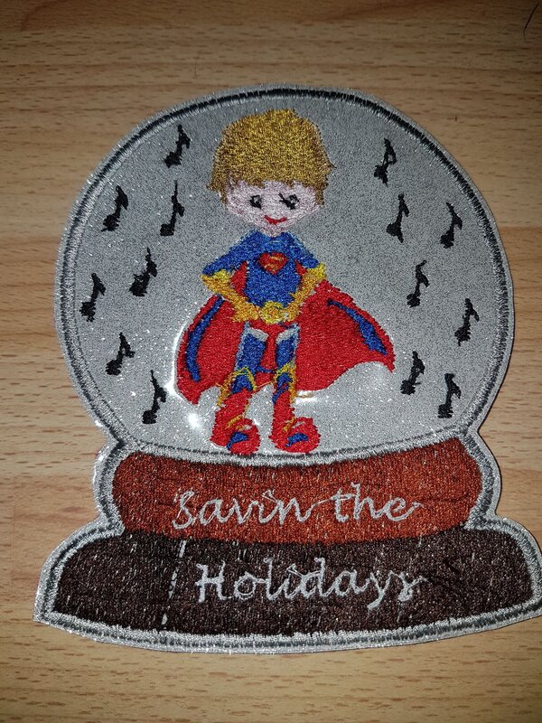 Snow Globe Super Boy