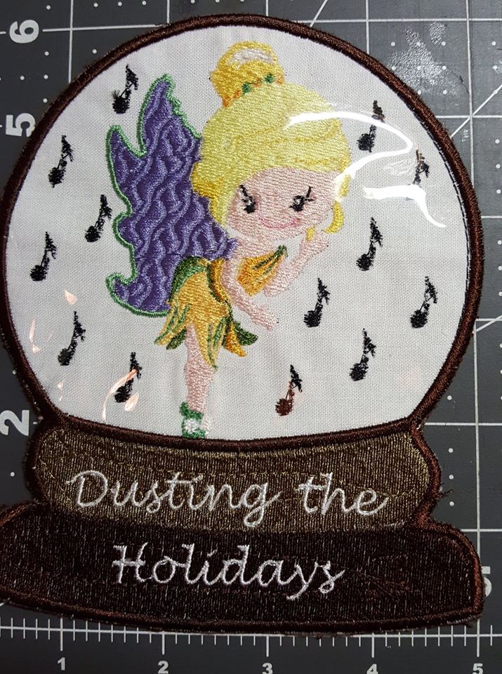Snow Globe kid dressed as Fairy Girl