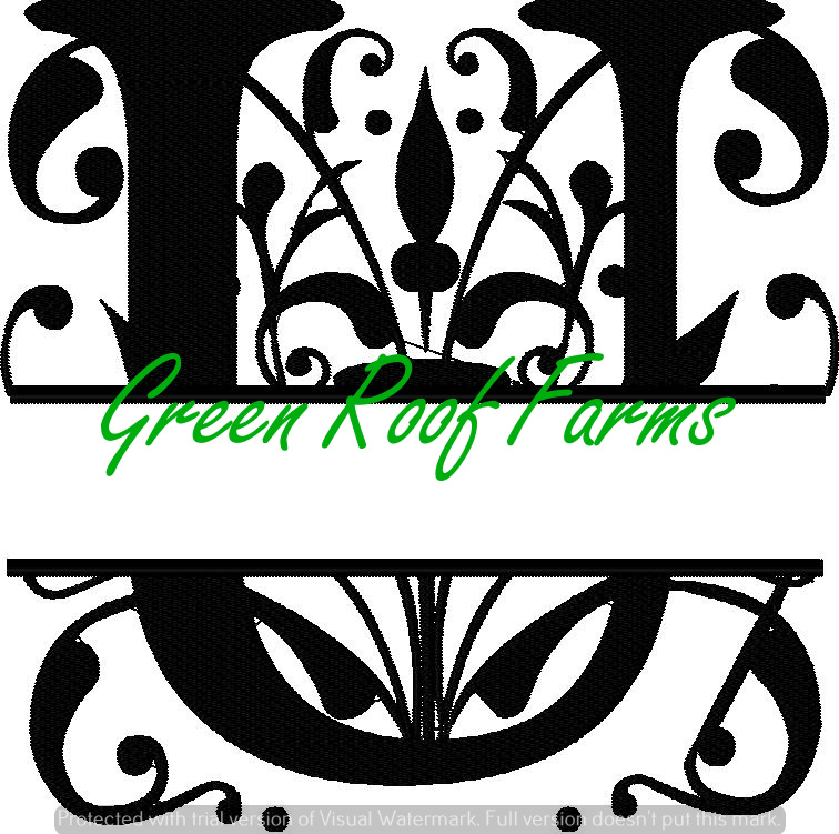 4x4 Royal Font Split with knockdown: U