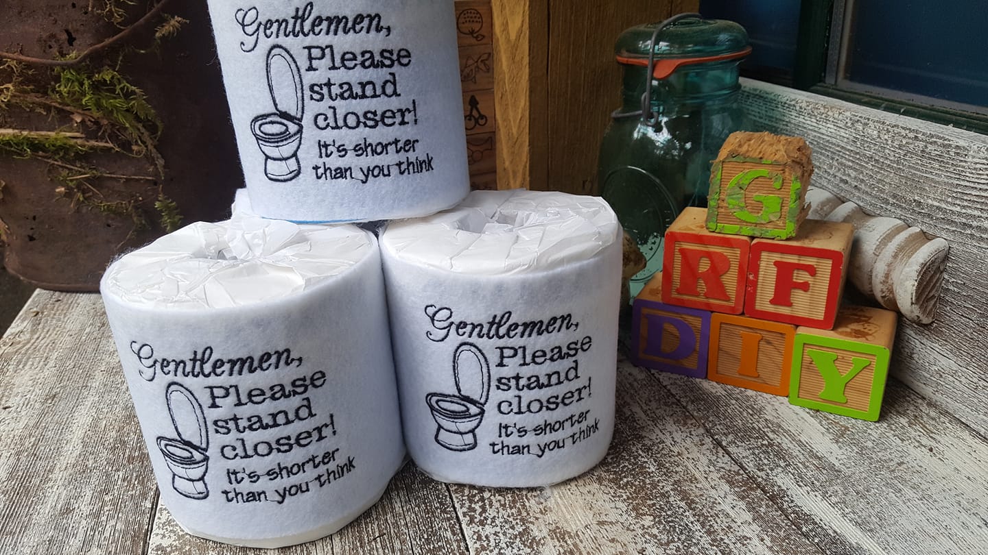 TP Wrap Gentleman Please Stand Closer 4x4 design