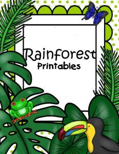 rainforest printables kiddyhouse com