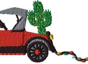 Model T Cactus dragging lights