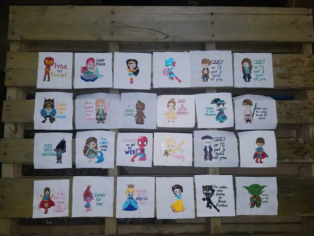 Entire Halloween Collection 2018 (OVER 100 designs) 4x4 and 5x7 - Image 6