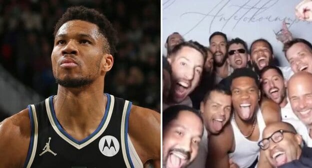 Giannis Antetokounmpo’s Wild NBA Wedding Photos