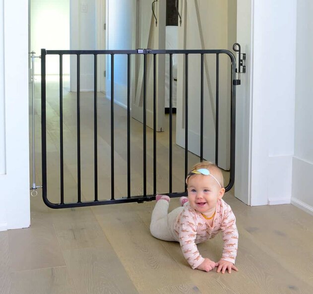 Baby gates should protect your baby from ALL dangerous areas in the house (Source: Cardinal Gates)