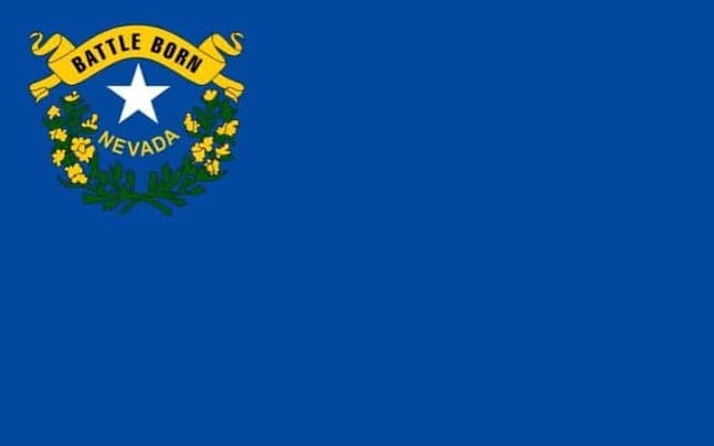 The flag of Nevada