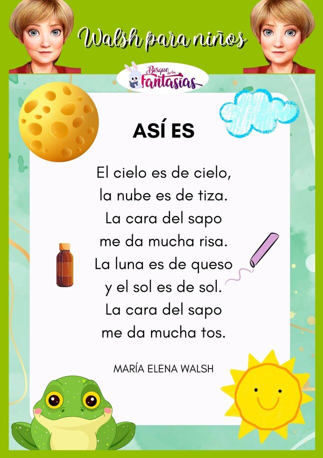 poema para niños