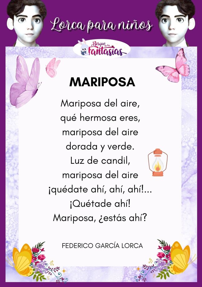 poemas para niños