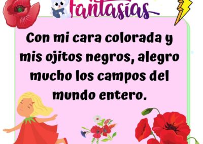 una adivinanza de una flor