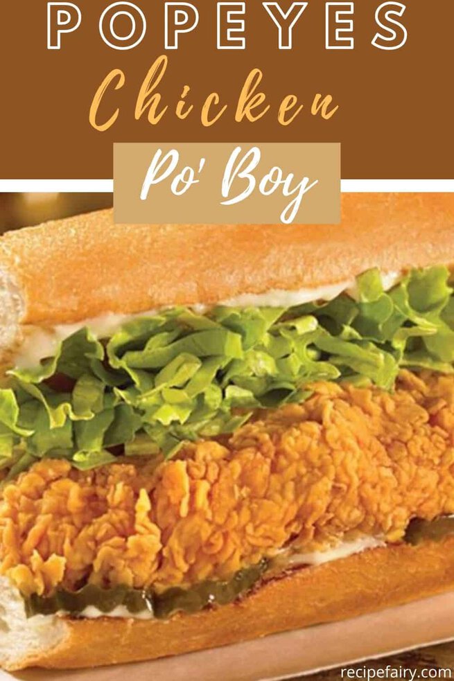 Popeyes Fried Chicken Po Boy Recipe » Recipefairy.com