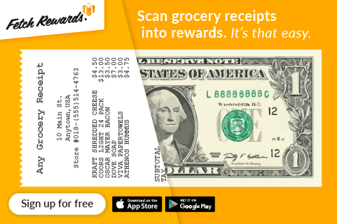 fetch rewards fake receipts