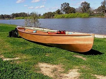 plywood canoe eureka 15kg 36lbs