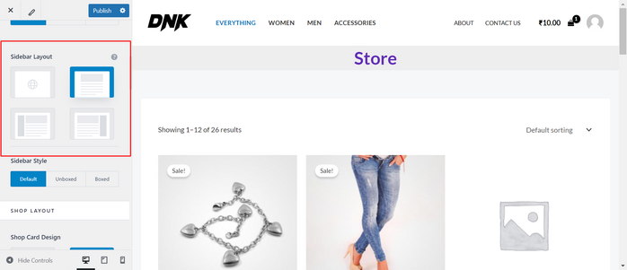 如何使用 Astra 中的 WooCommerce 模块设计产品目录页面或商店页面?-HEIWP-外贸建站