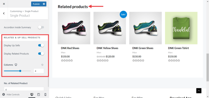 单一产品 WooCommerce