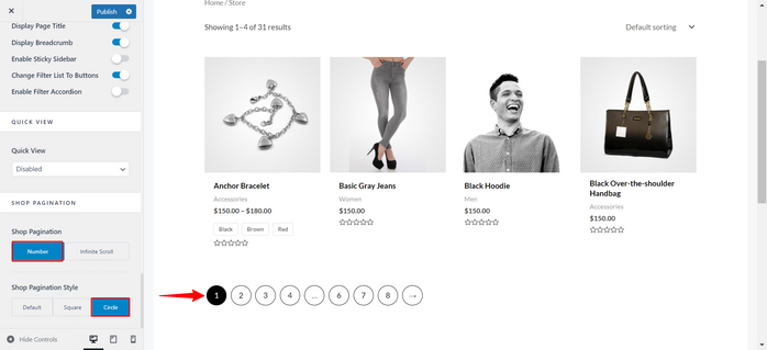 如何使用 Astra 中的 WooCommerce 模块设计产品目录页面或商店页面?-HEIWP-外贸建站