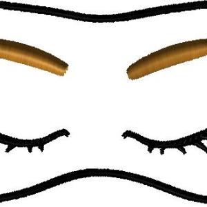 Eyes Closed Eye Mask 8x10 ITH