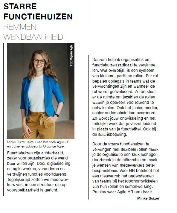Financieel Dagblad Agile HR