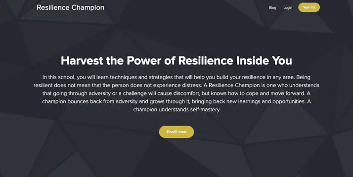 Resilience Champion Courses