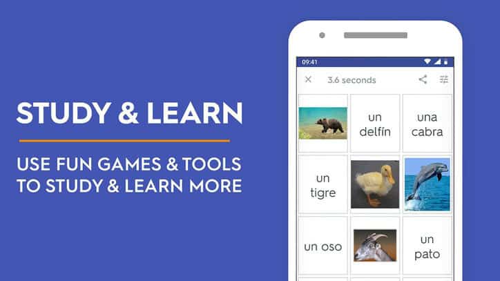 Quizlet screen 1