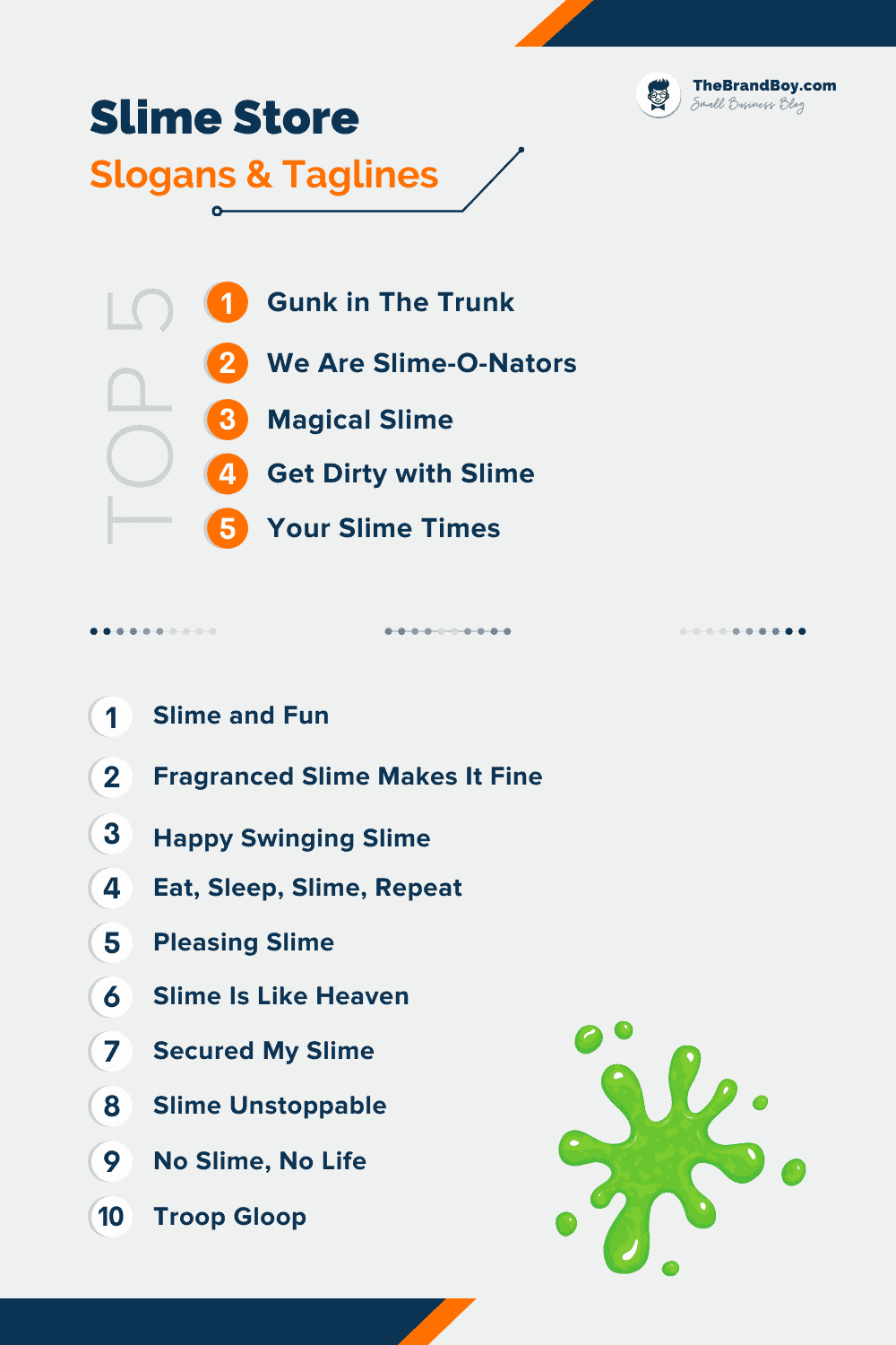 slime slogans taglines