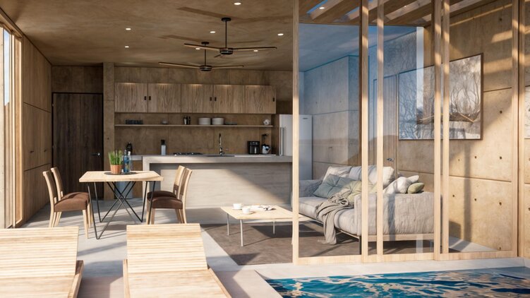 3 Bedroom Ocean View Lot & Villa