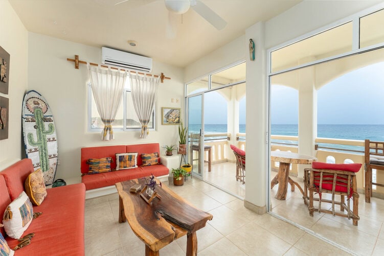 Beachfront Zipolite Penthouse