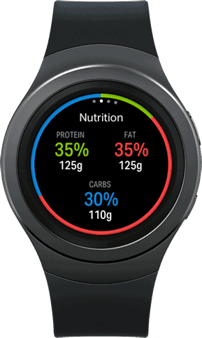 smartwatch myfitnesspal