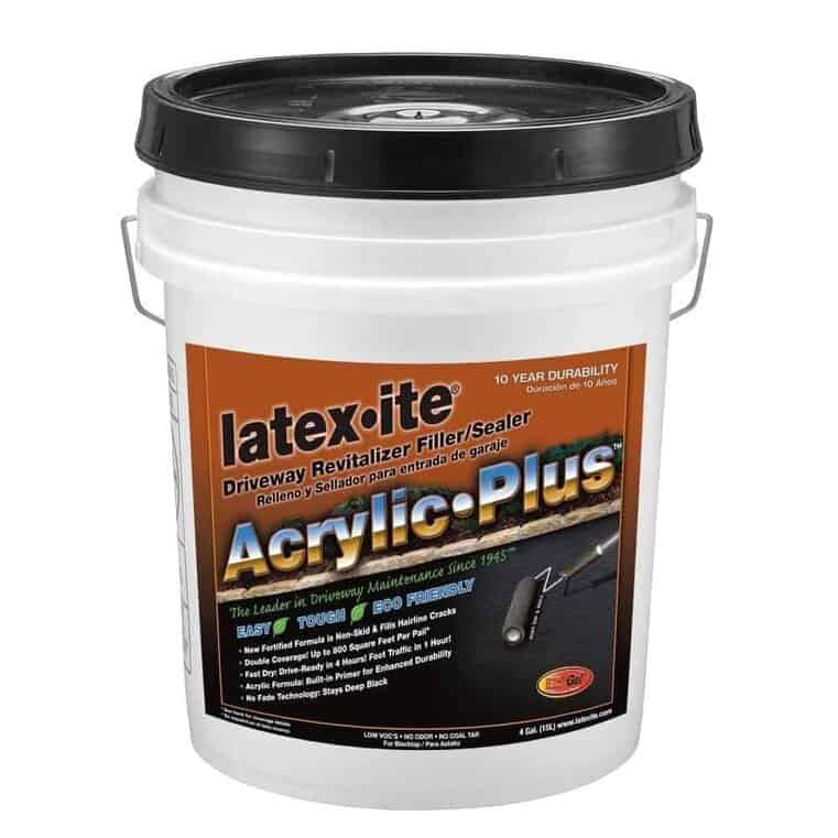 Latex Ite Acrylic Plus Driveway Revitalizer Filler Sealer Review Sealwithease Com